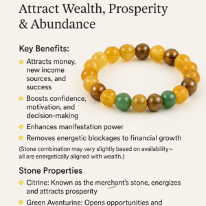 Money Magnet Bracelet – Attract Wealth, Prosperity & Abundance