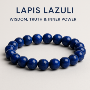 Lapis Lazuli Bracelet – Wisdom, Truth & Inner Power